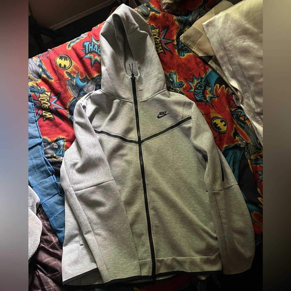 Gray Nike tech